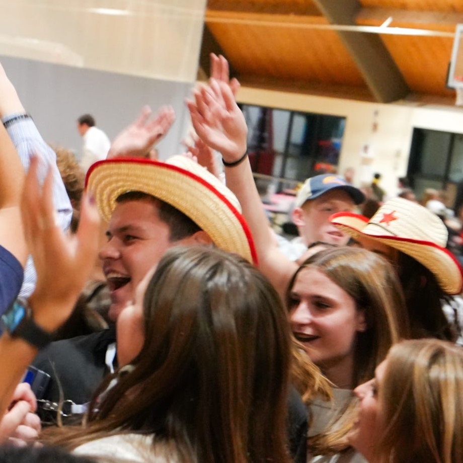 TLX students participating in leadership event