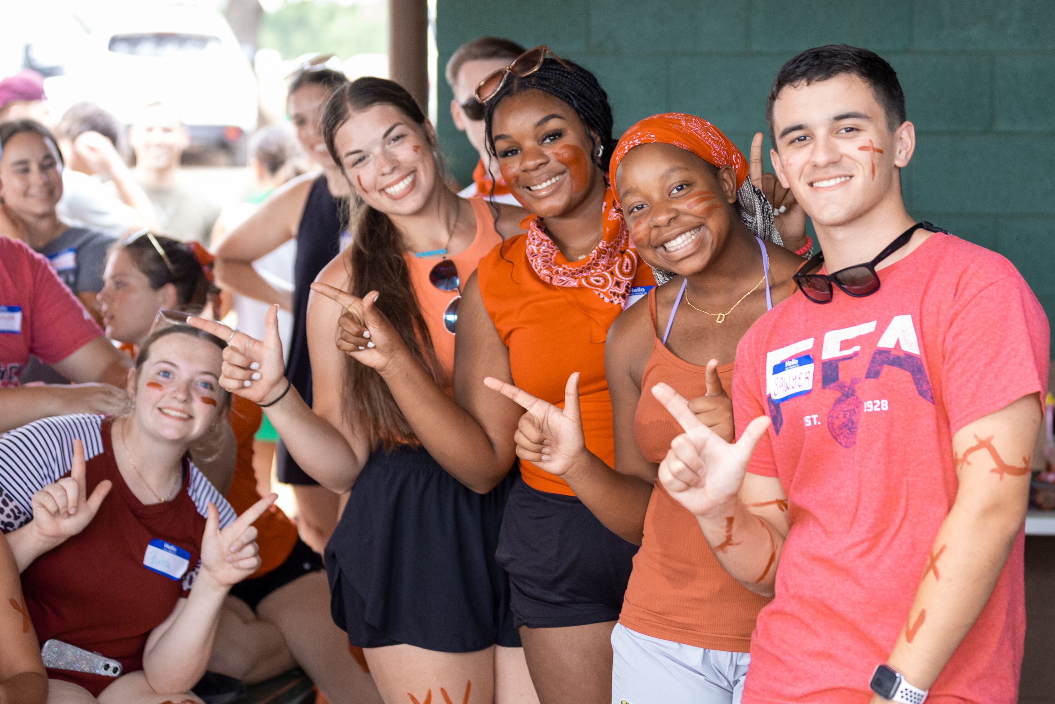 OSU students at McKnight Scholars retreat