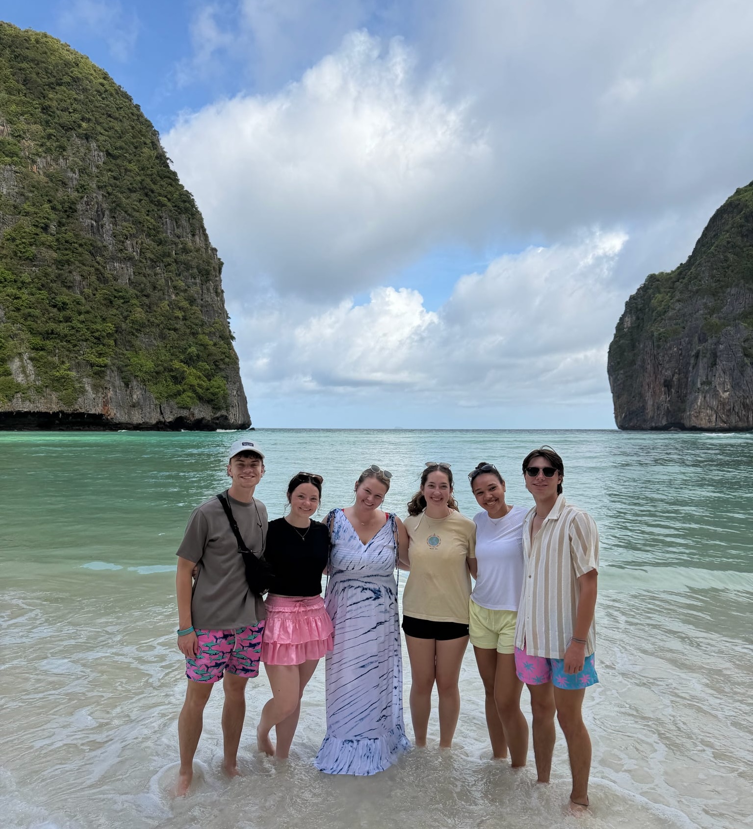 McKnight Scholars students on a study abroad trip
